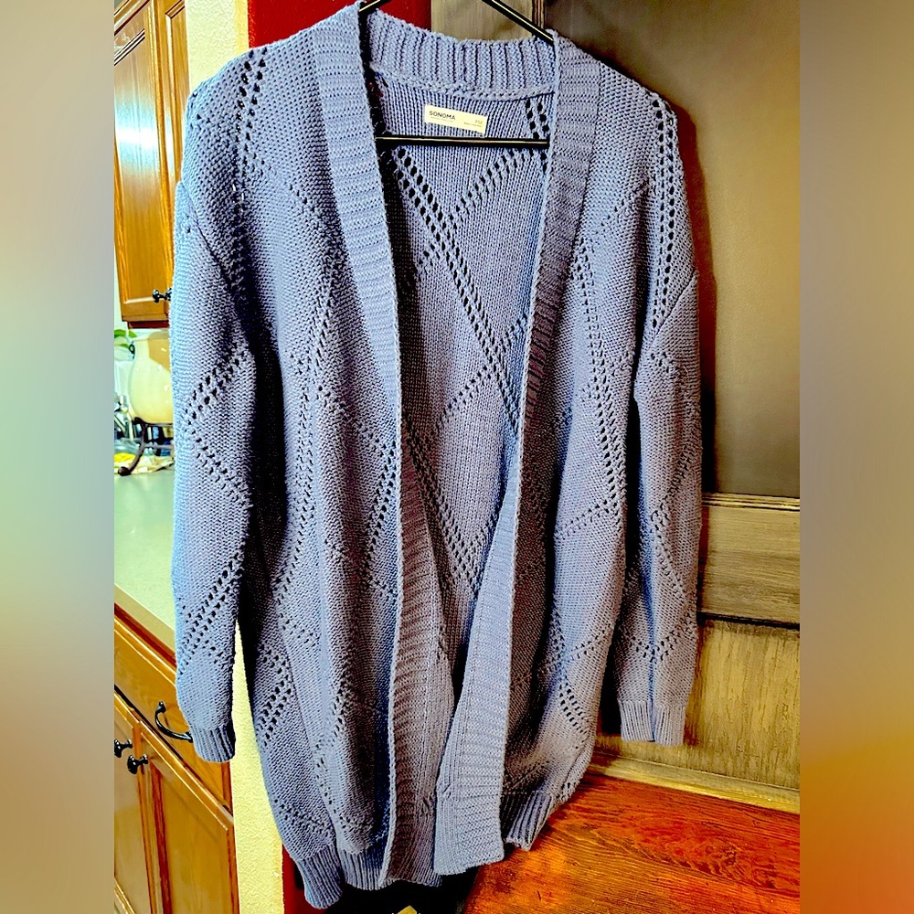 Sonoma Cardigan Sweater, Petite Medium
